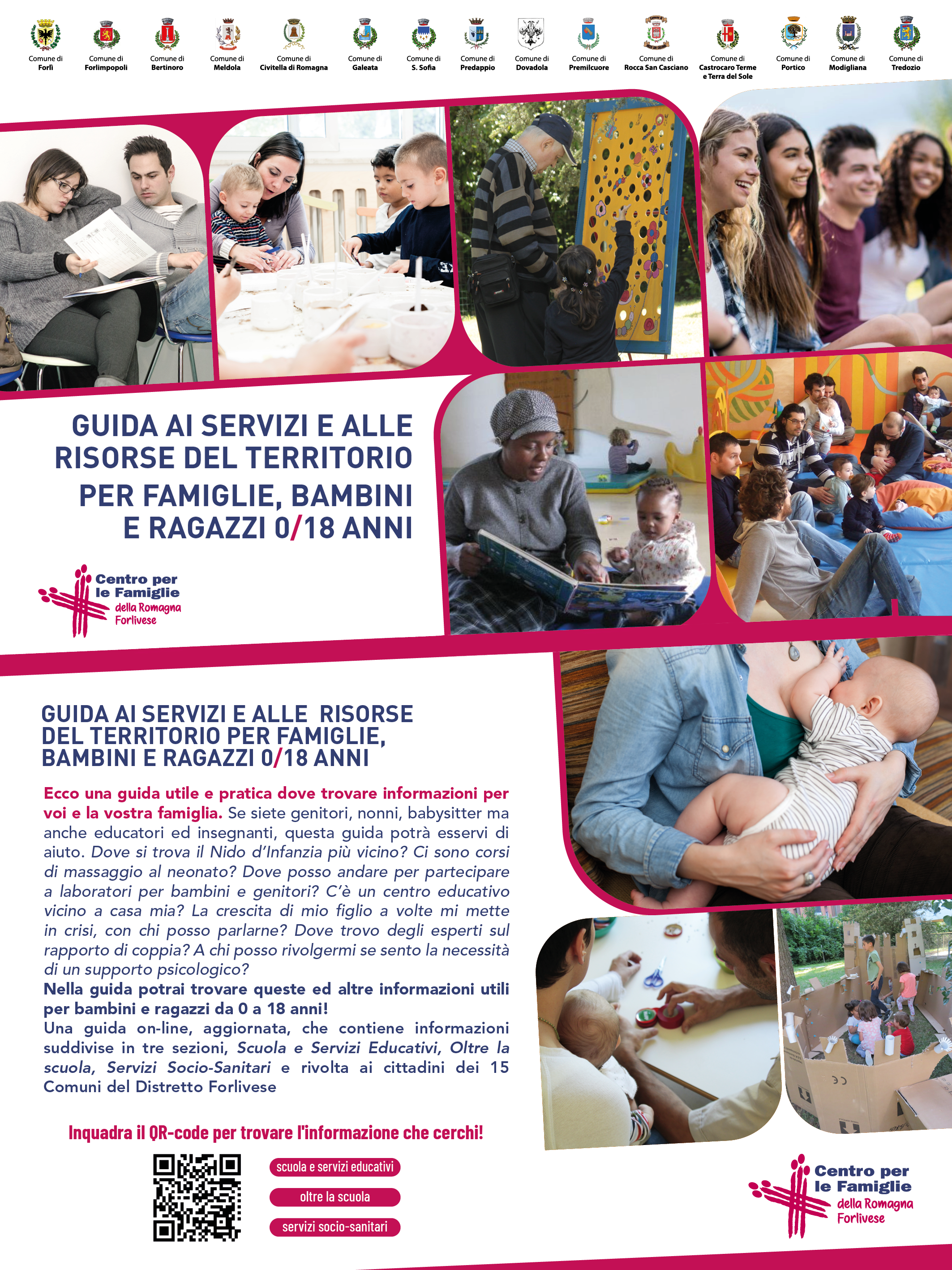 GUIDA AI SERVIZI E ALLE RISORSE DEL TERRITORIO PER FAMIGLIE, BAMBINI E RAGAZZI 0-18 ANNI foto 