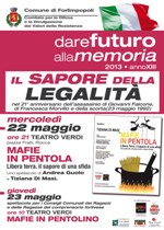 DARE FUTURO ALLA MEMORIA - IL SAPORE DELLA LEGALITA  foto 